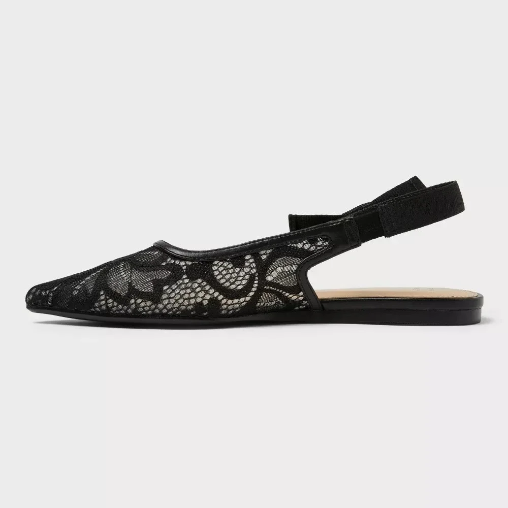 Women's London Flats‎ by A New Day | Black Size 9 New With Tags